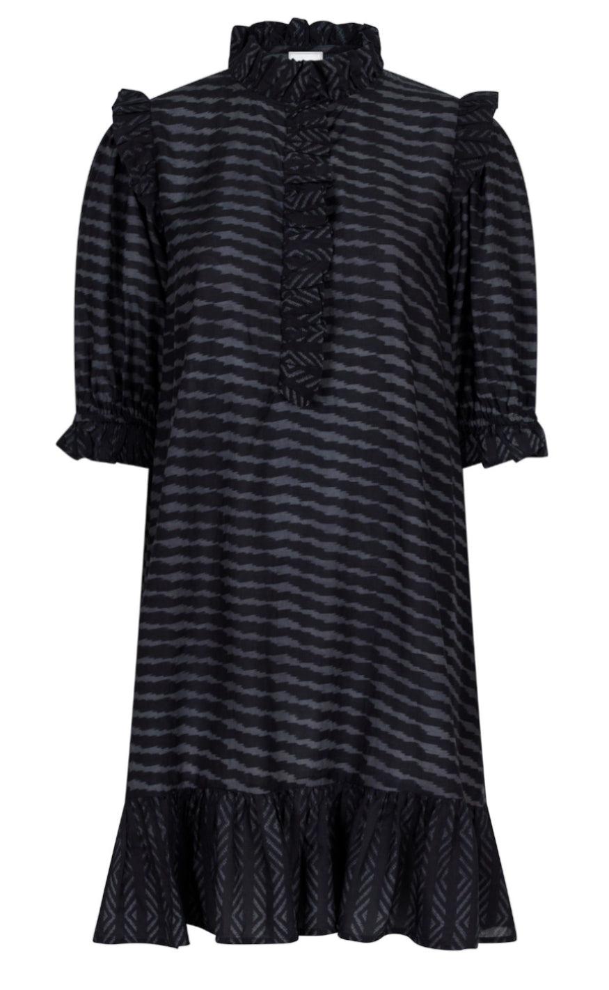 Neo Noir Kjole Hani Graphic Black