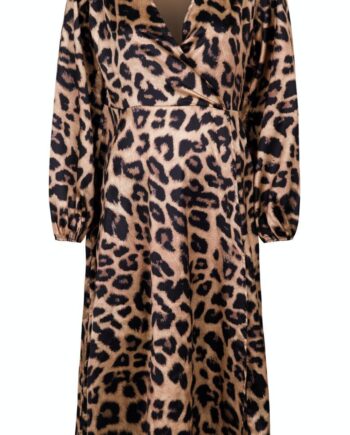 Neo Noir Kjole Hannah Leo Leopard