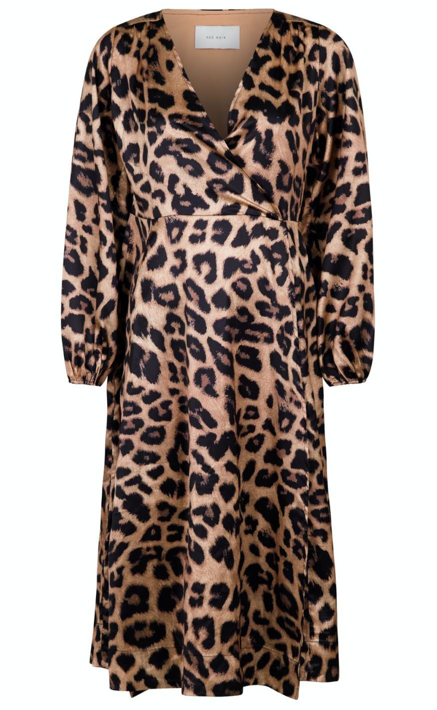Neo Noir Kjole Hannah Leo Leopard