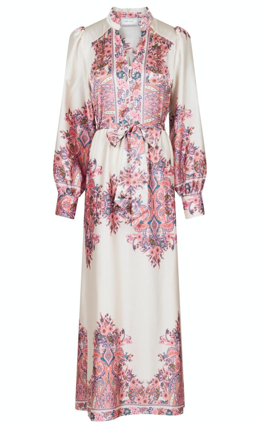 Neo Noir Kjole Nova Paisley Light Pink