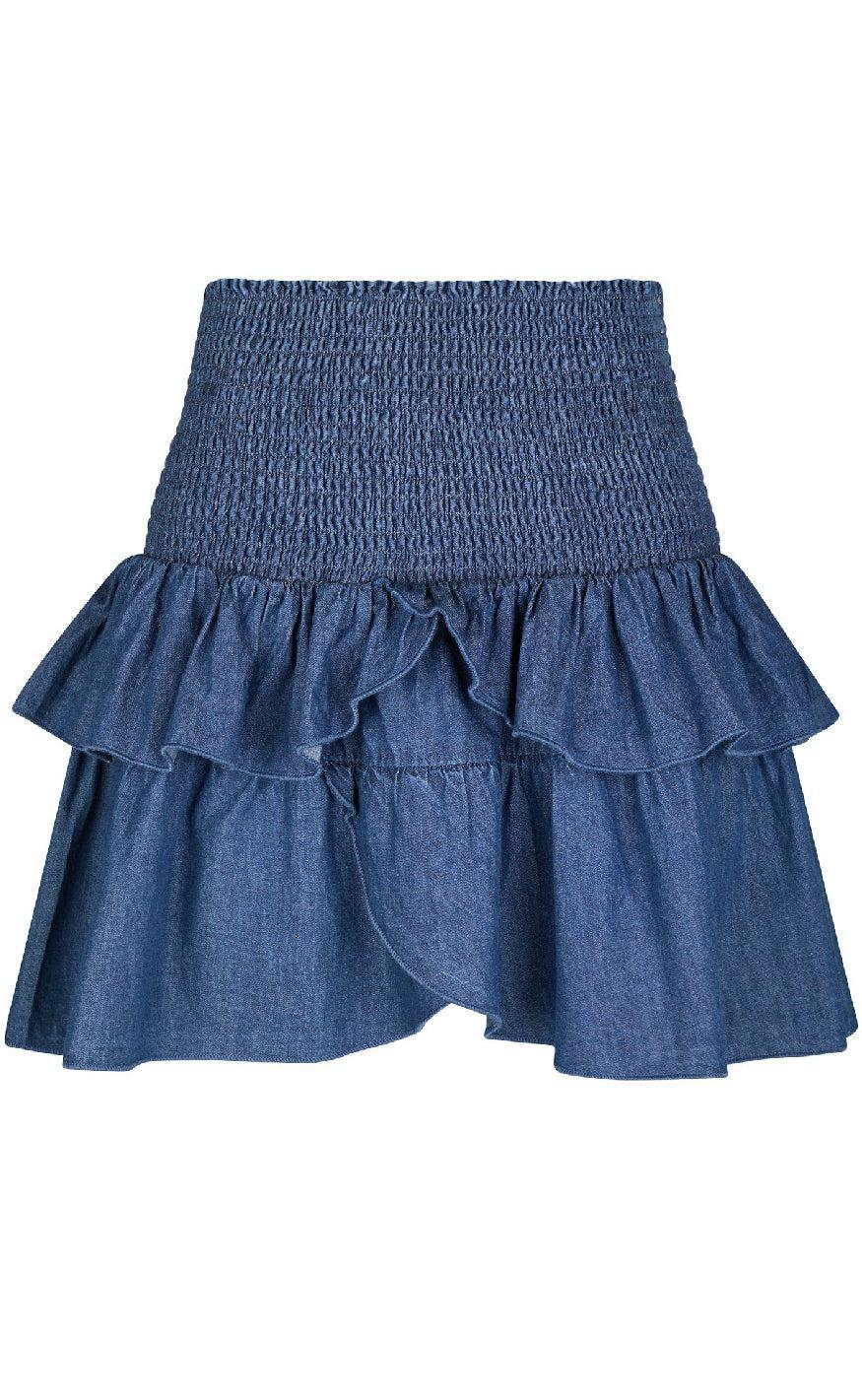 Neo Noir Nederdel Carin Denim Blue