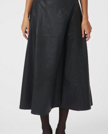 Neo Noir Nederdel Raya Faux Black