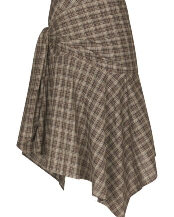 Neo Noir Nederdel Sabella Brown Check