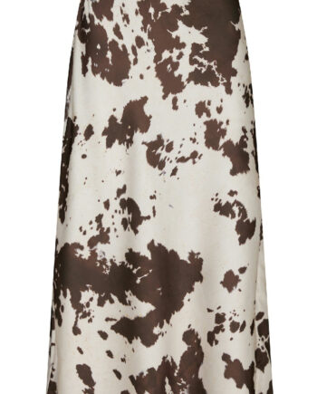 Neo Noir Nederdel Viso Cow Print Brown