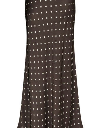 Neo Noir Nederdel Viso Dot Dark Brown
