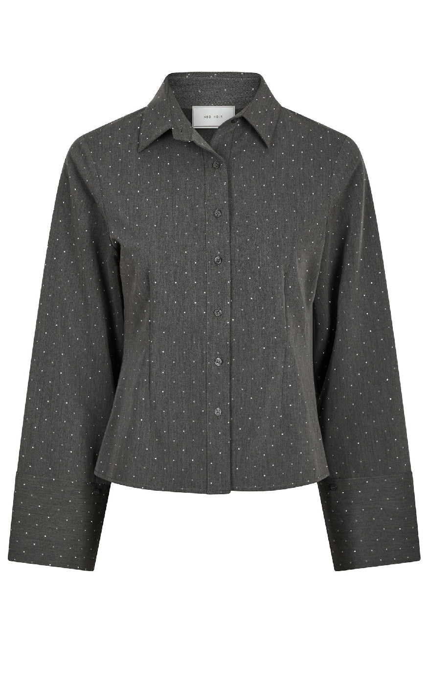 Neo Noir Skjorte Rosa Bedazzled Grey