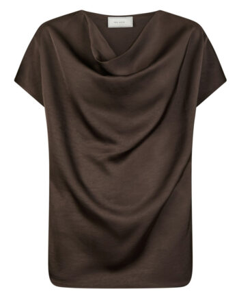 Neo Noir Top Annabeth Dark Brown