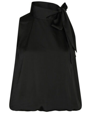 Neo Noir Top Veda Drapy Black