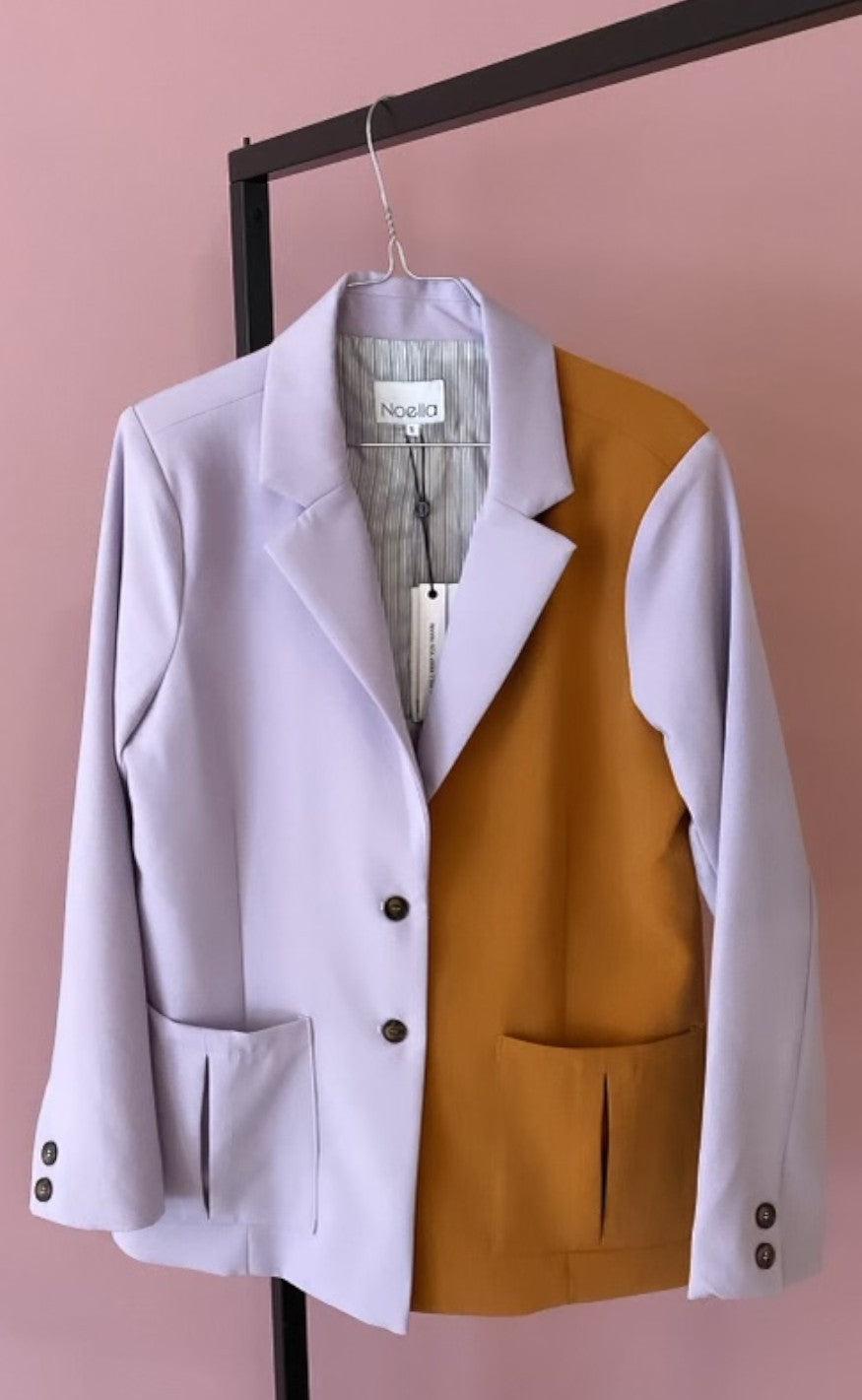 Noella Blazer Lacey Lilac Orange Mix