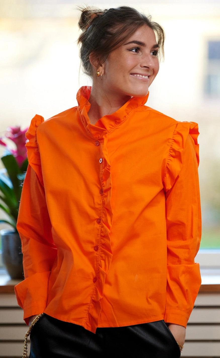Noella Bluse Berra Orange