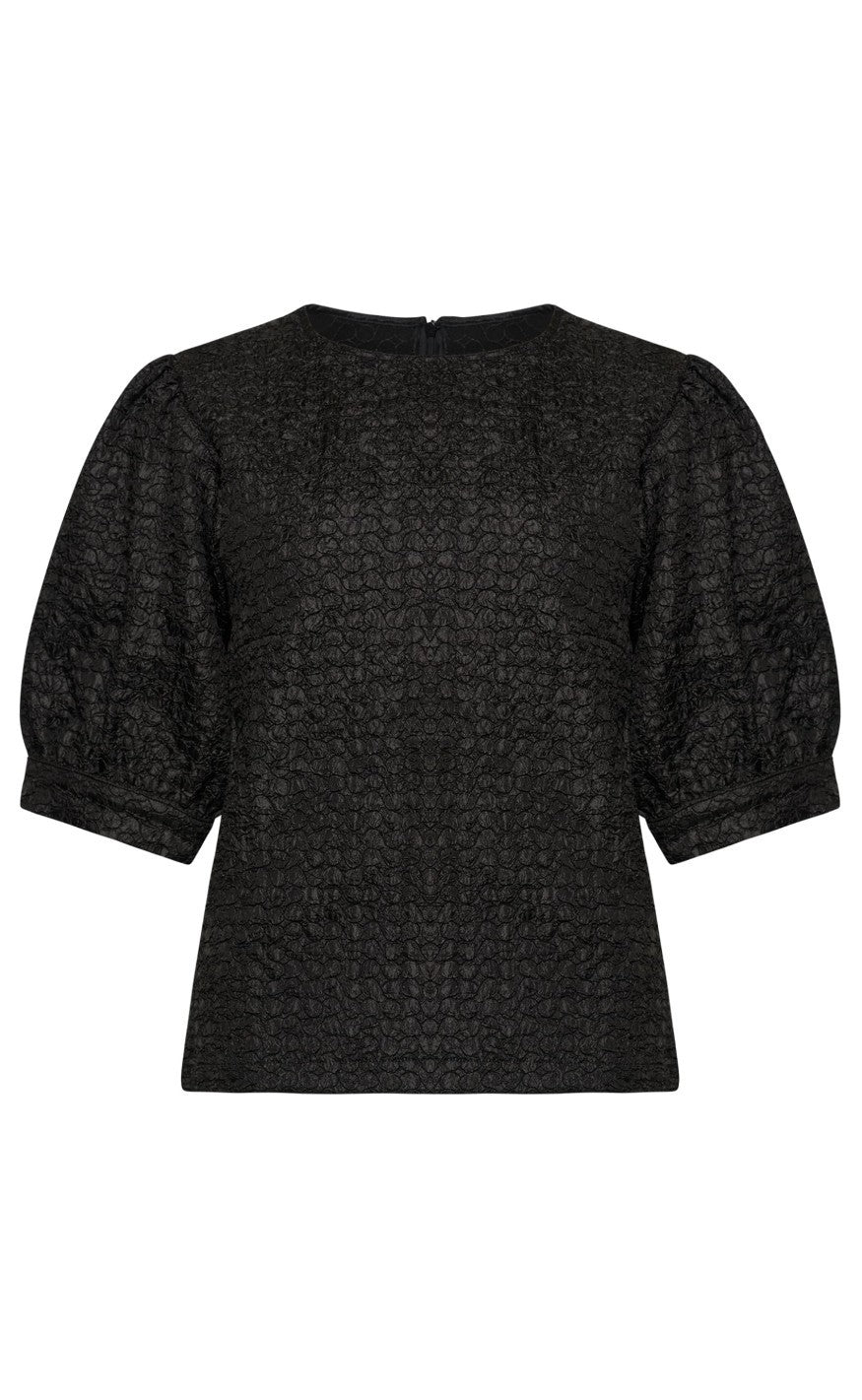 Noella Bluse Carmen Black