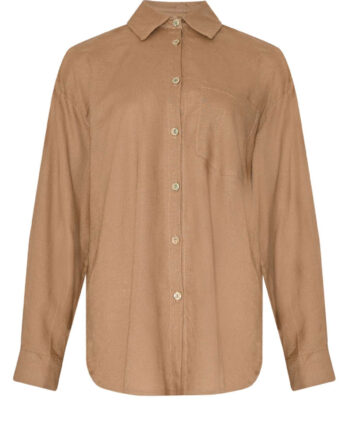 Noella Bluse Lakelynn Timber Brown
