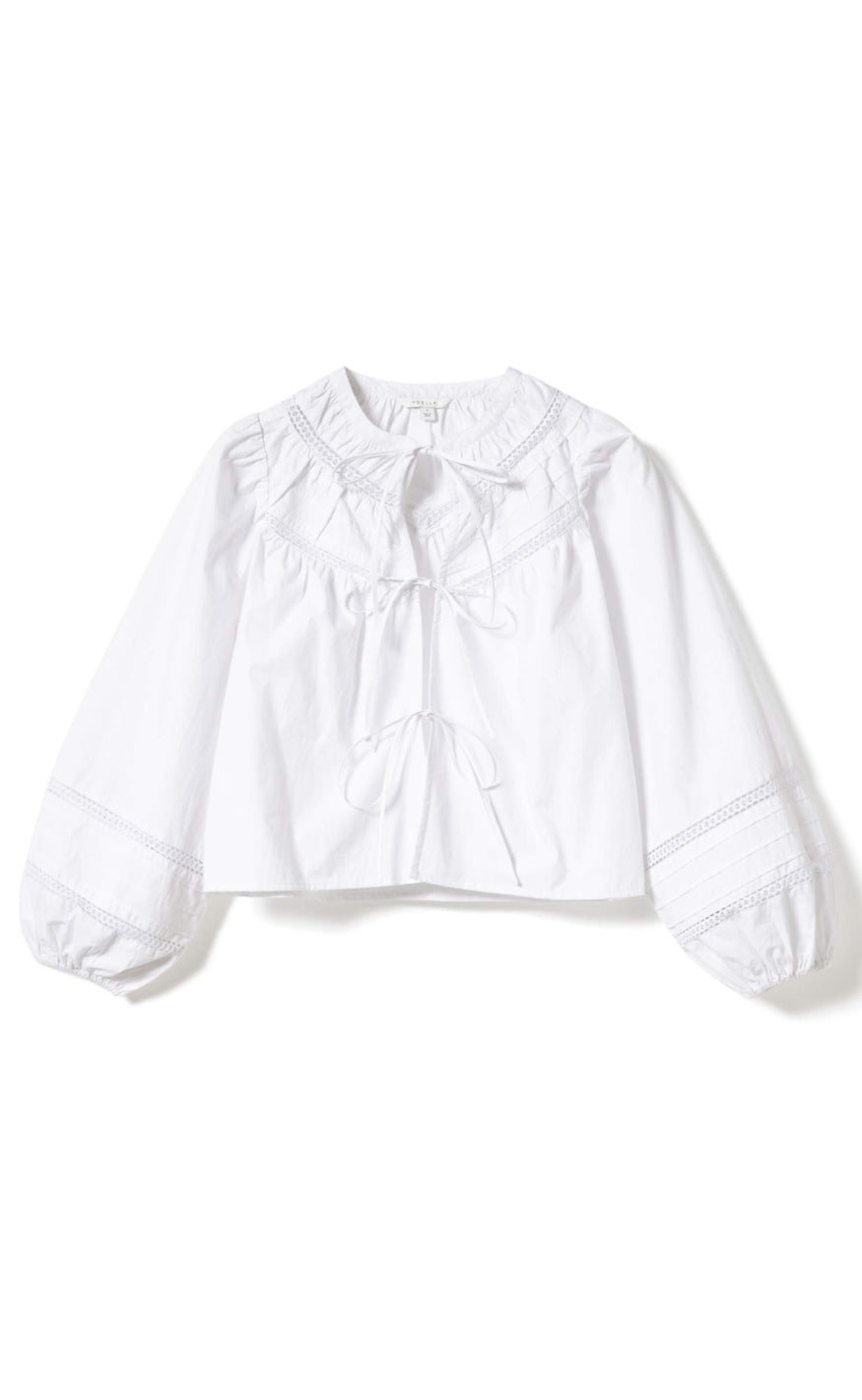 Noella Bluse Maceline White