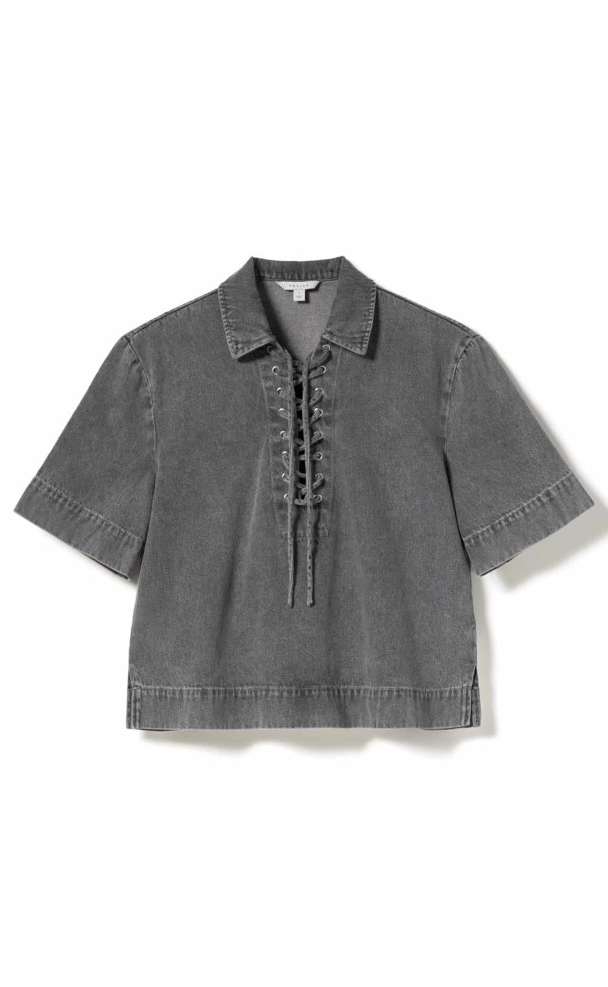 Noella Bluse Marianna Grey Wash