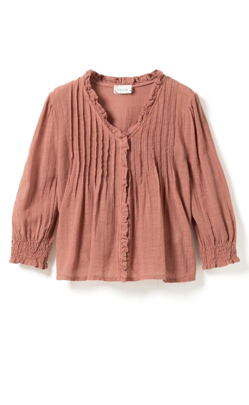 Noella Bluse Marin Red Clay