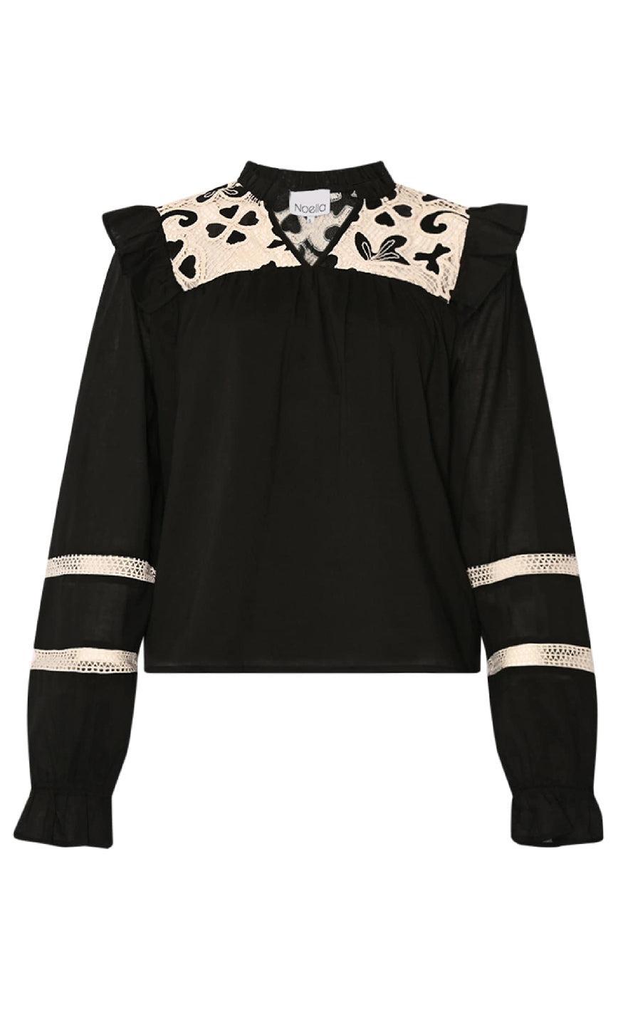 Noella Bluse Salba Black
