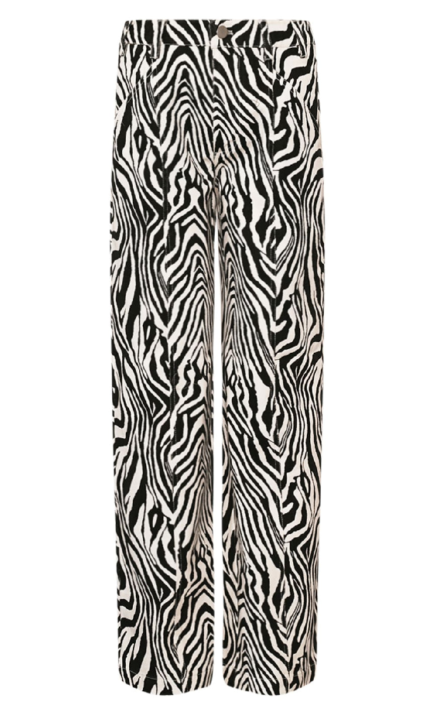 Noella Bukser Stormy Taleah Zebra Print