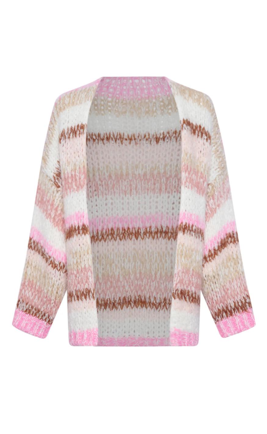 Noella Cardigan Jolee Oakleigh Rose Stripe