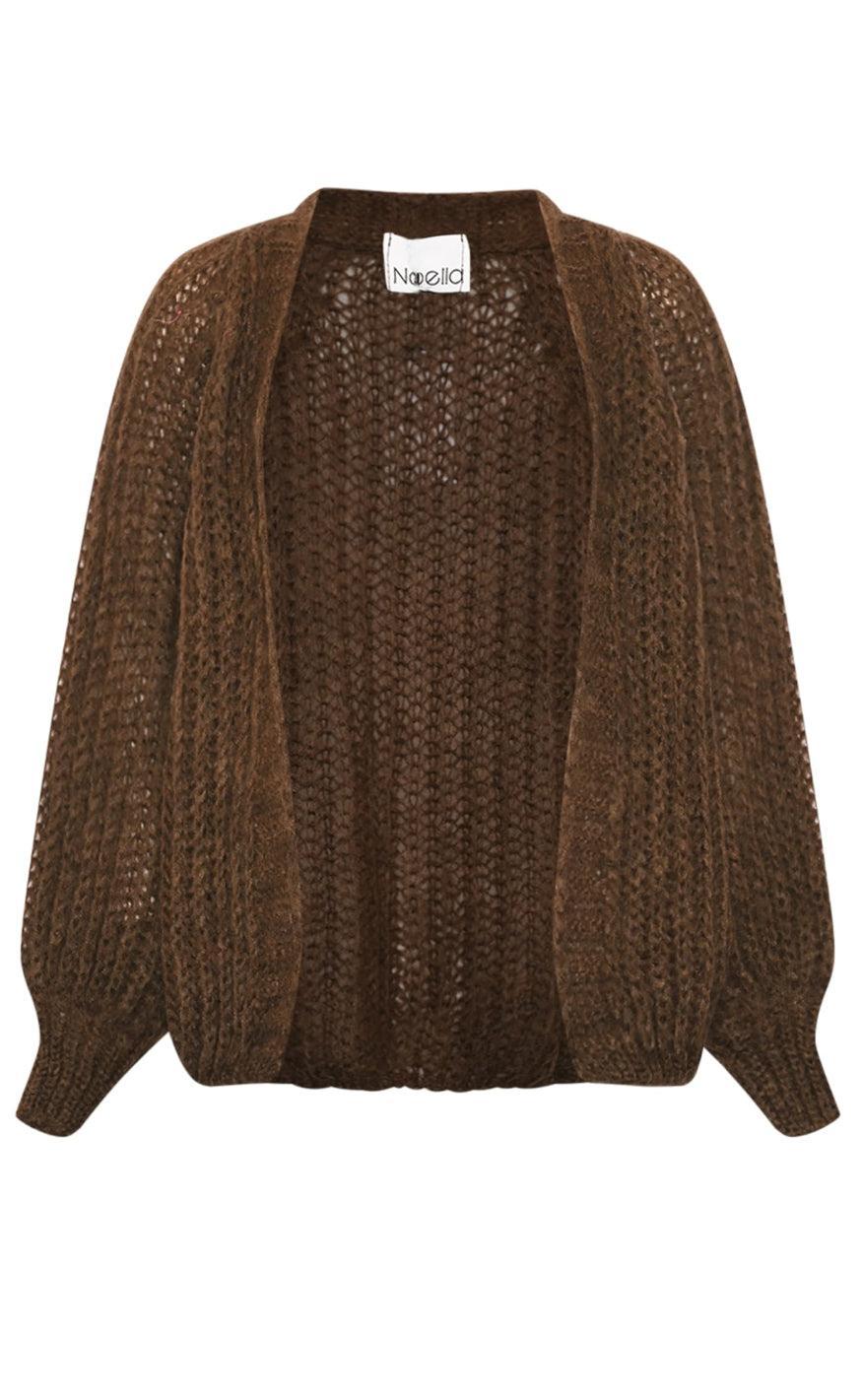 Noella Cardigan Joseph Chocolate Melange
