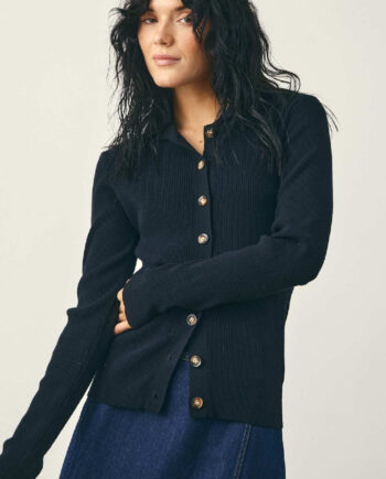 Noella Cardigan Livanna Knit Black