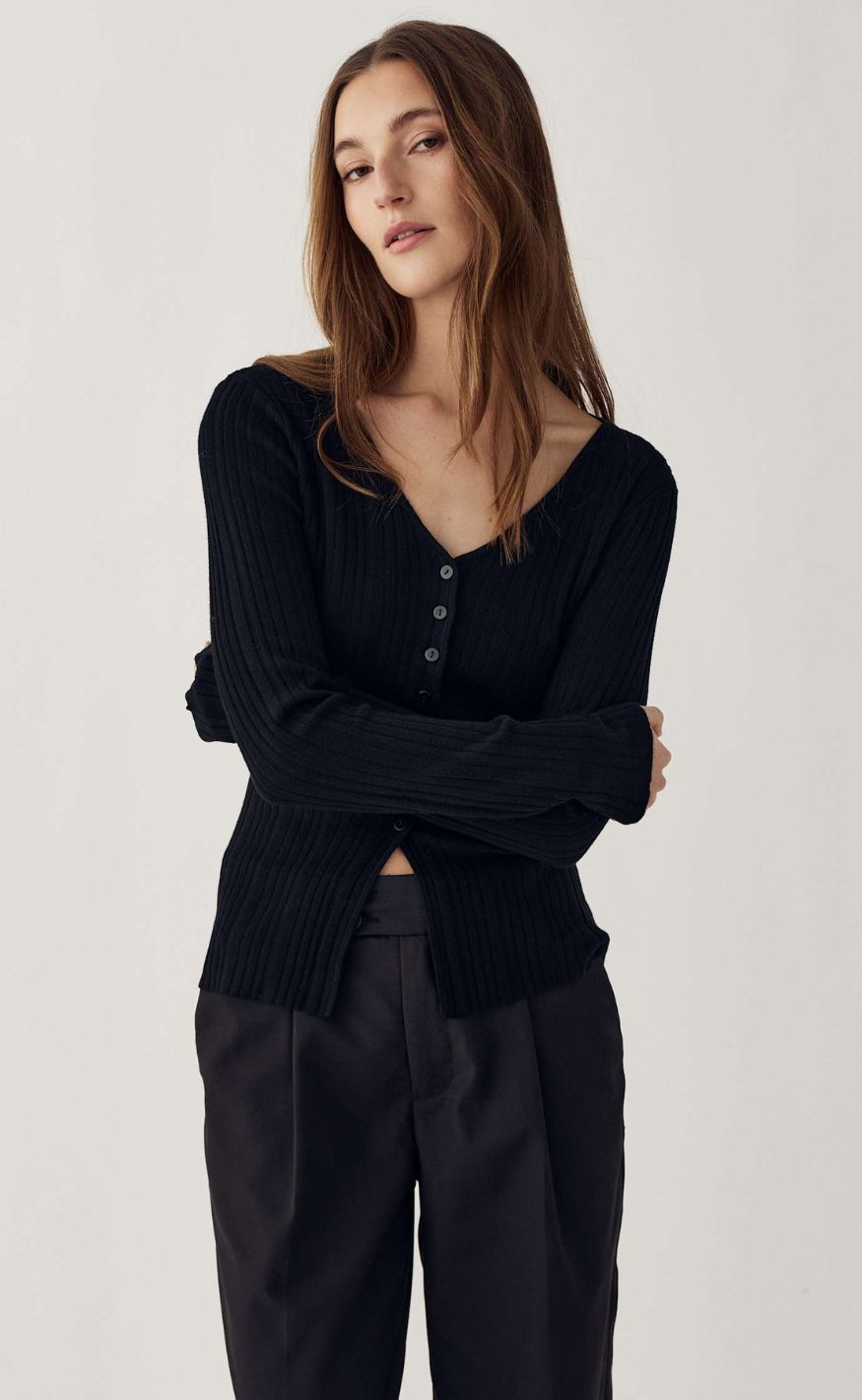 Noella Cardigan Melvie Black