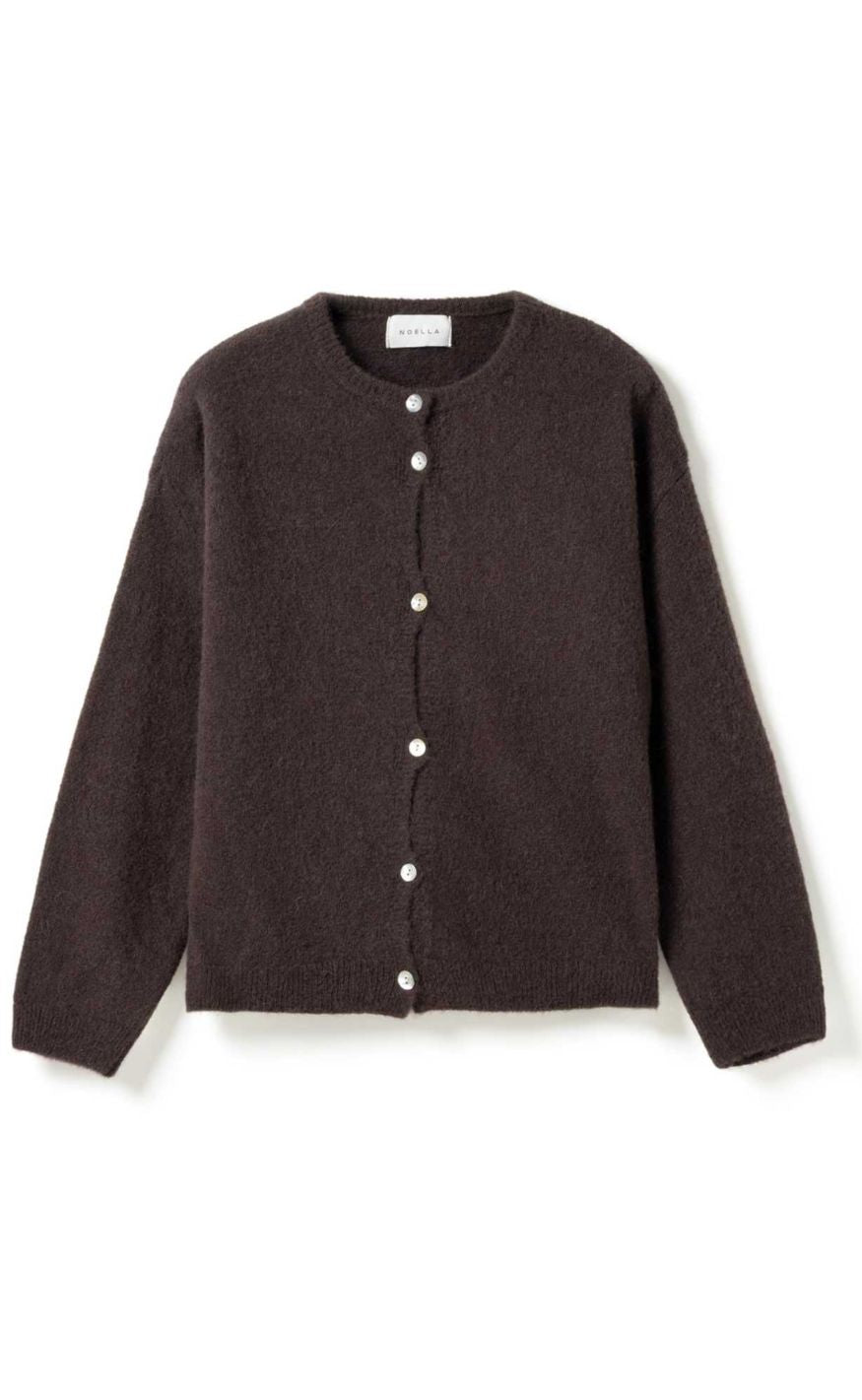 Noella Cardigan Numa Chocolate