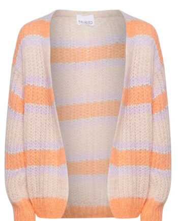 Noella Cardigan Pacific Apricot Lavender Mix