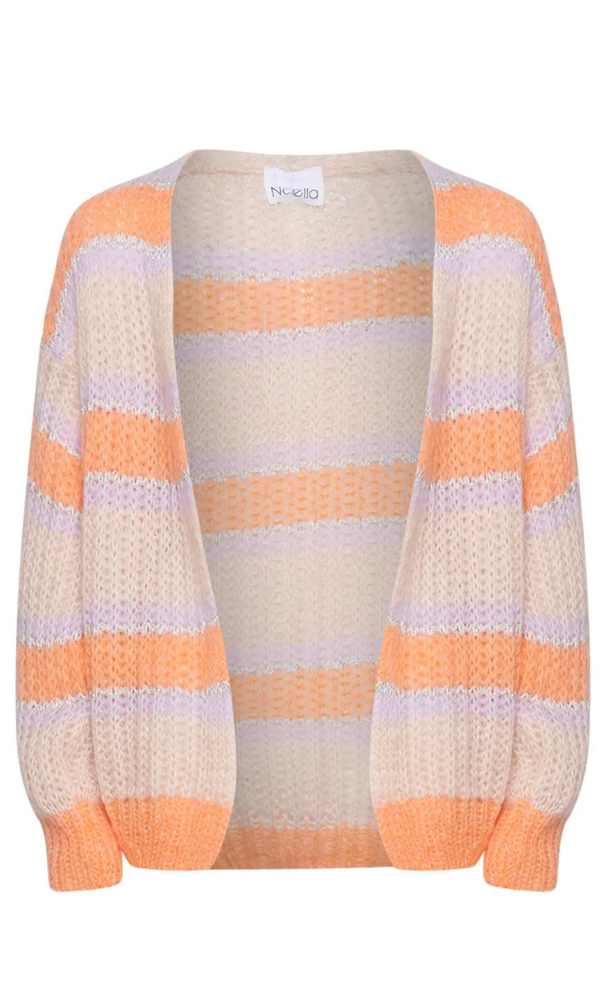 Noella Cardigan Pacific Apricot Lavender Mix