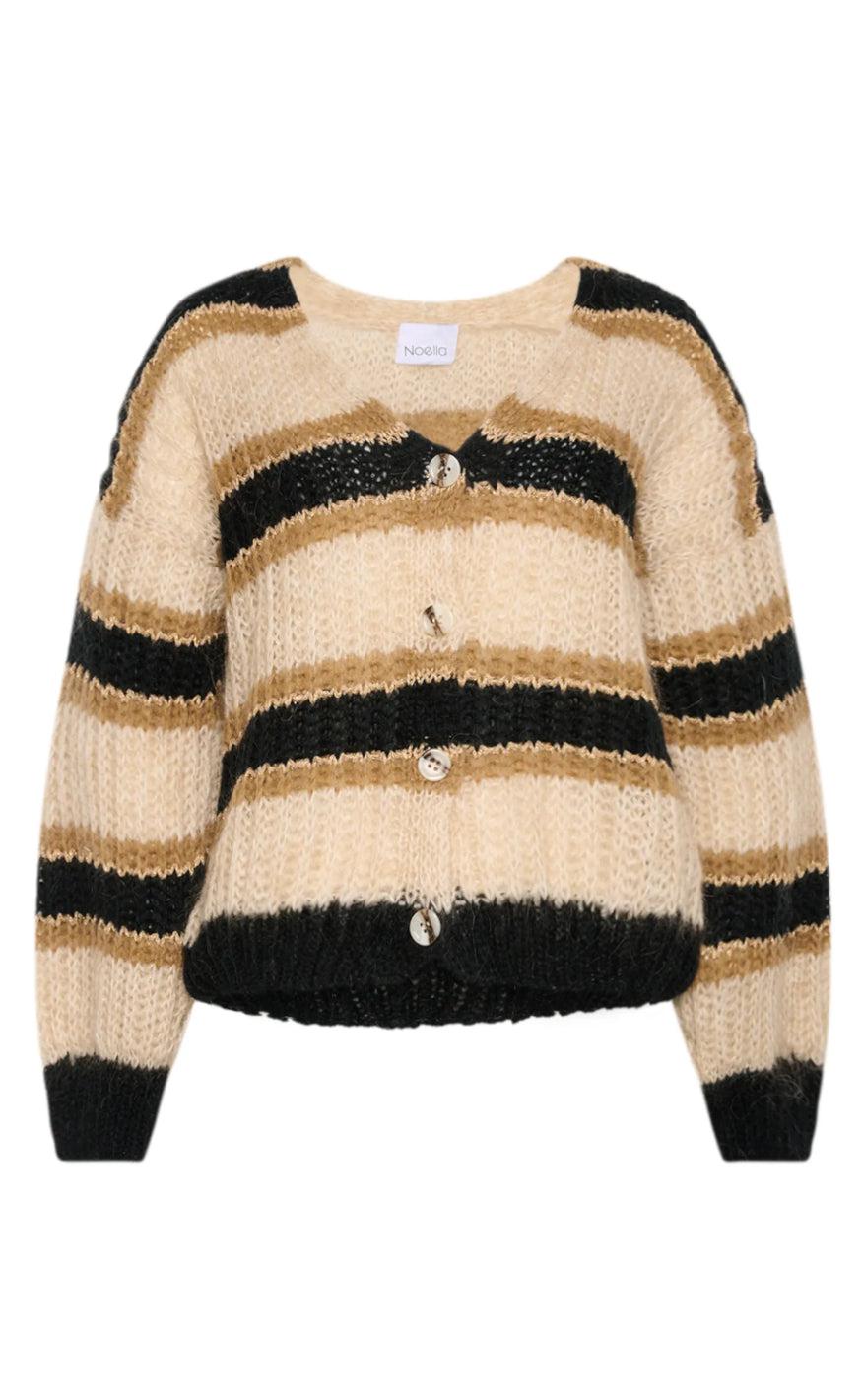 Noella Cardigan Pacific Camel Mix