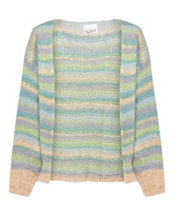 Noella Cardigan Pool  Blue Green Mix