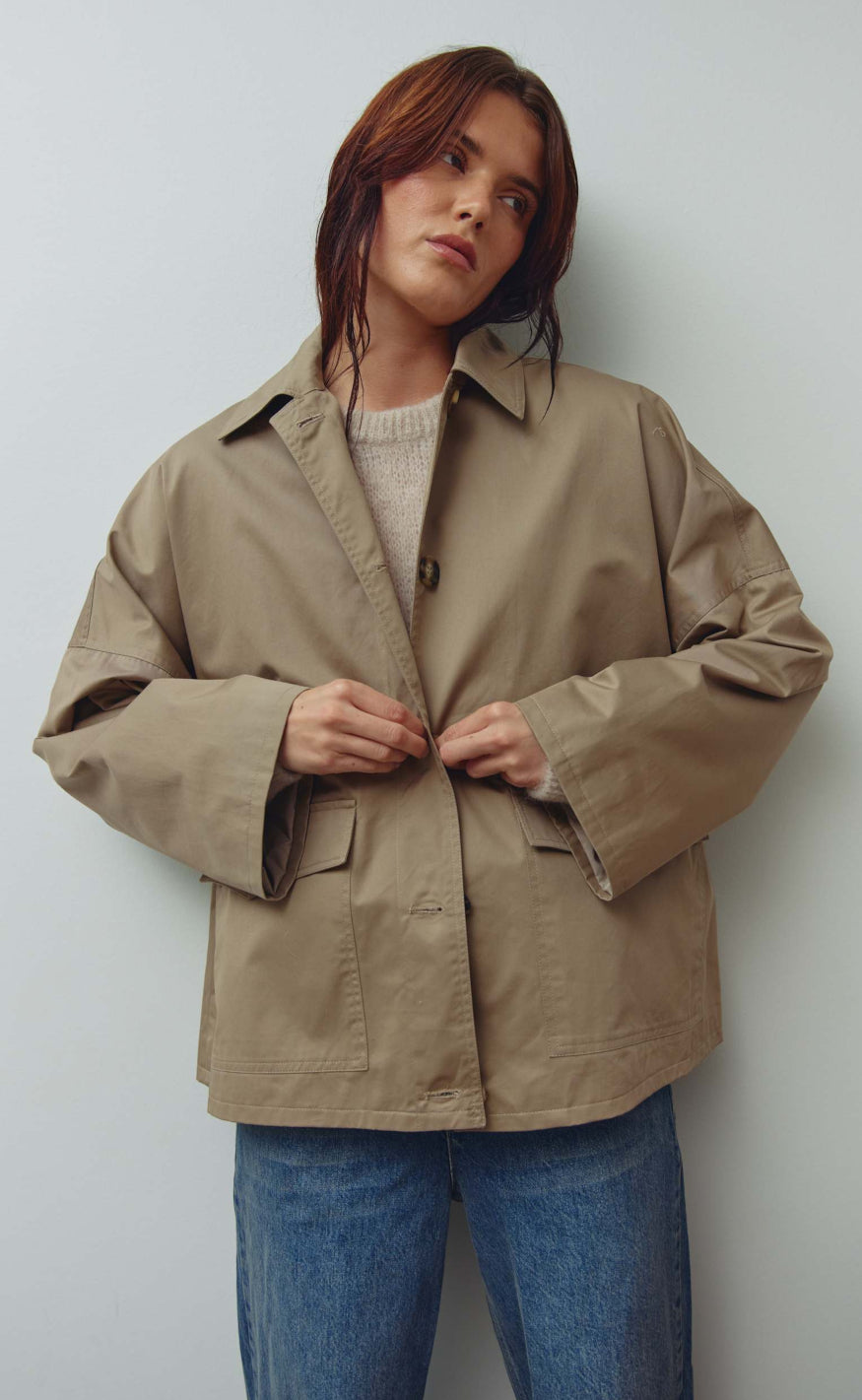 Noella Jakke Margo Grey Sand