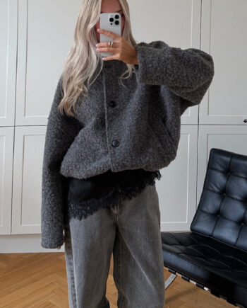 Noella Jakke  -marnie Dark Grey Melange
