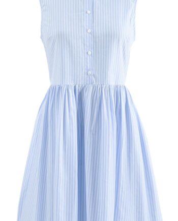 Noella Kjole Birk Blue Stripe
