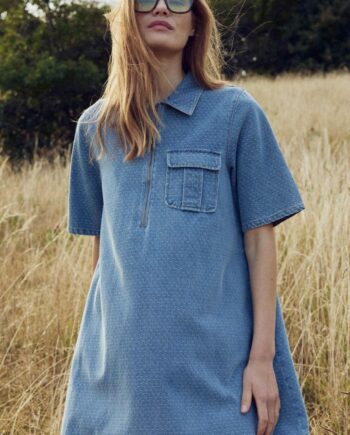Noella Kjole Jozie   Vintage Blue Wash