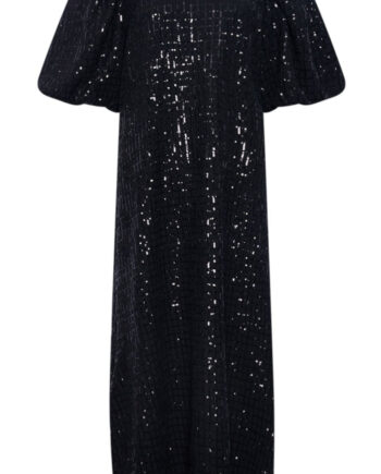 Noella Kjole Scarlet Long Black