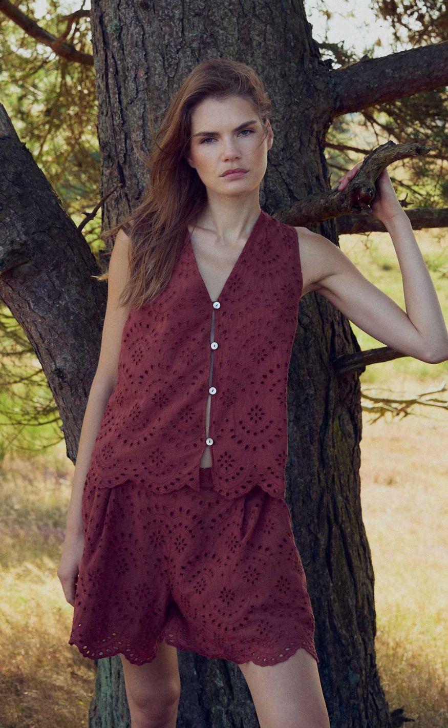 Noella Shorts Maven Mw Terracotta