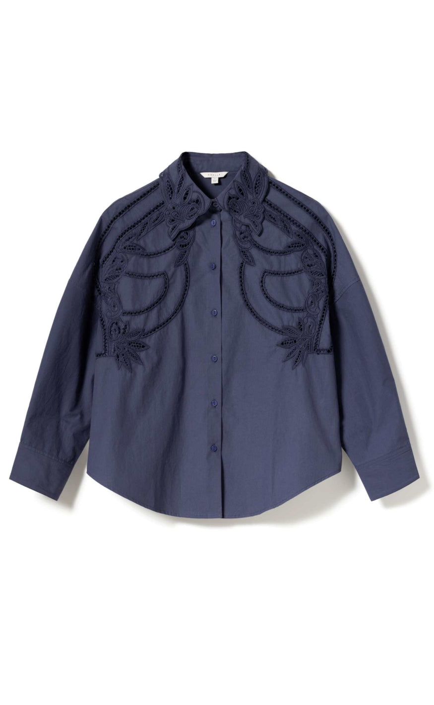 Noella Skjorte Maisy Dusty Blue