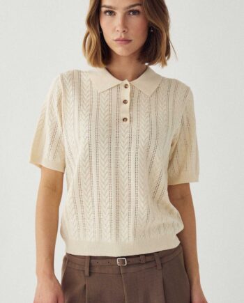 Noella Strik Mecca Polo Ivory