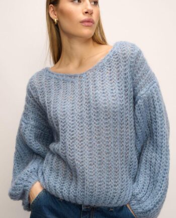 Noella Sweater Joseph Dusty Blue