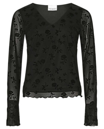 Noella Top Lucille Clarity Black Print