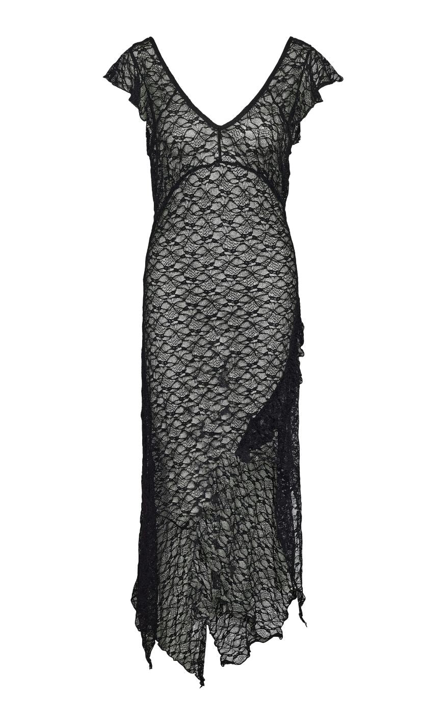 Noisy May Kjole Lacey Black