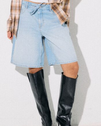 Noisy May Shorts Maisy Mw Light Blue Denim