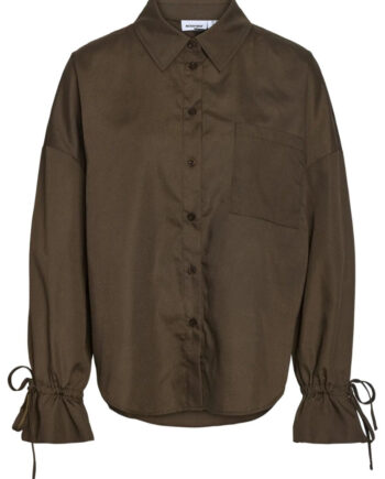 Noisy May Skjorte Fjola Chocolate Brown