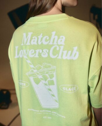 Noisy May  -shirt Cali Print Daiquiri Green Matcha Girlie