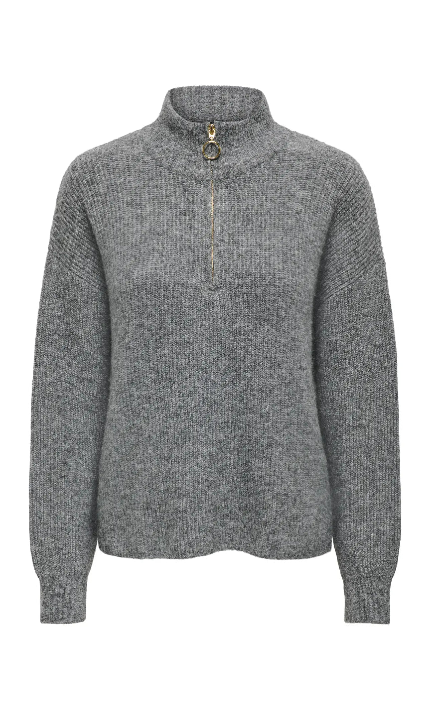 Only Cardigan Tokyo Dark Grey Melange