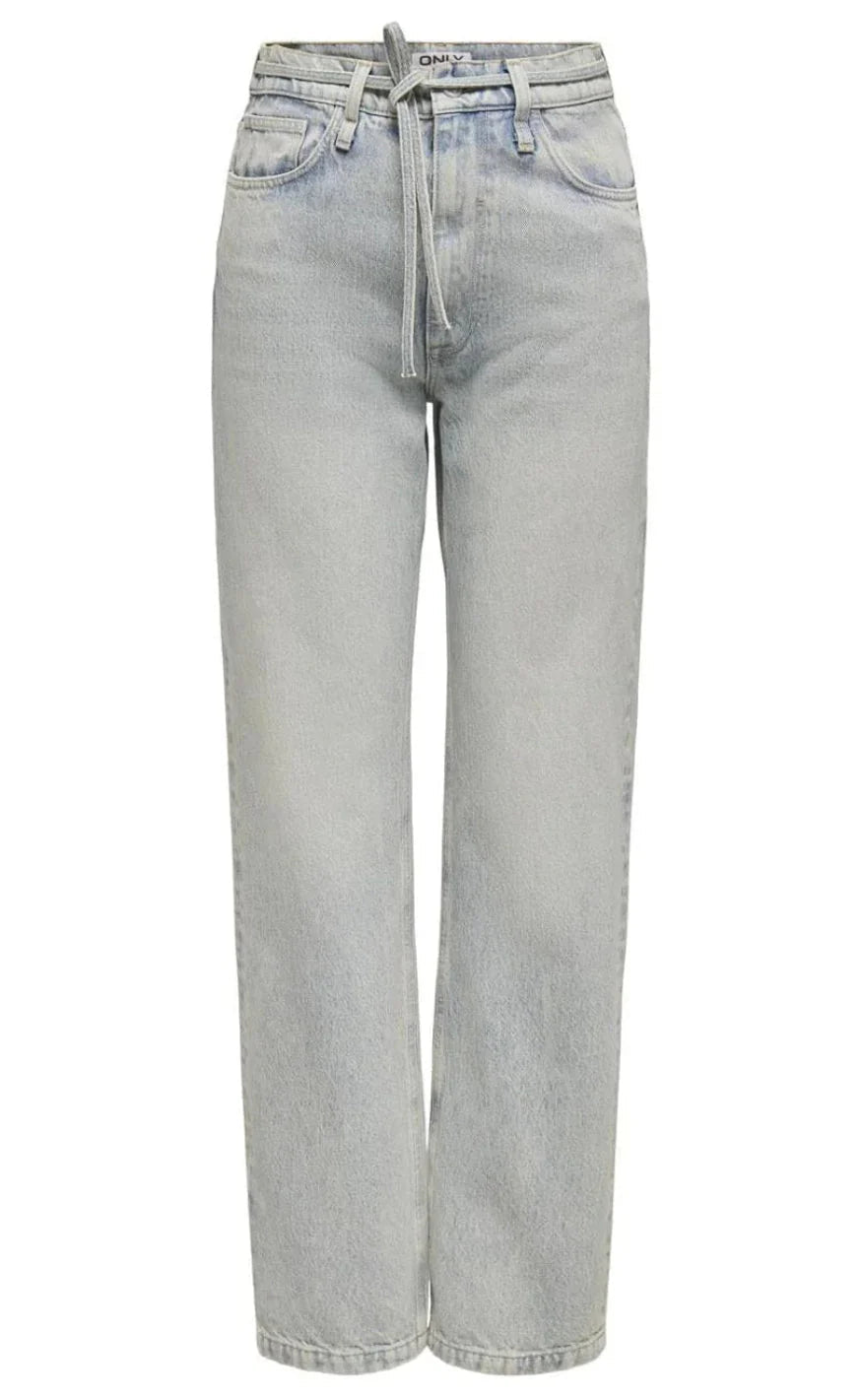 Only Jeans Gypsy Hw Straight Light Blue Denim