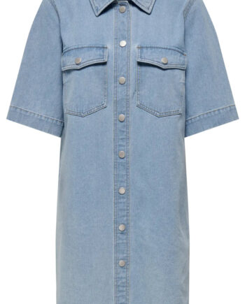 Only Kjole Belle Light Blue Denim