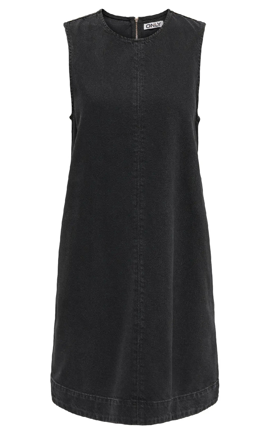 Only Kjole Dorsi Washed Black