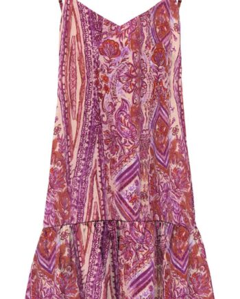 Only Kjole Nova Vis Giu Fuchsia Fedora    Bohobabe