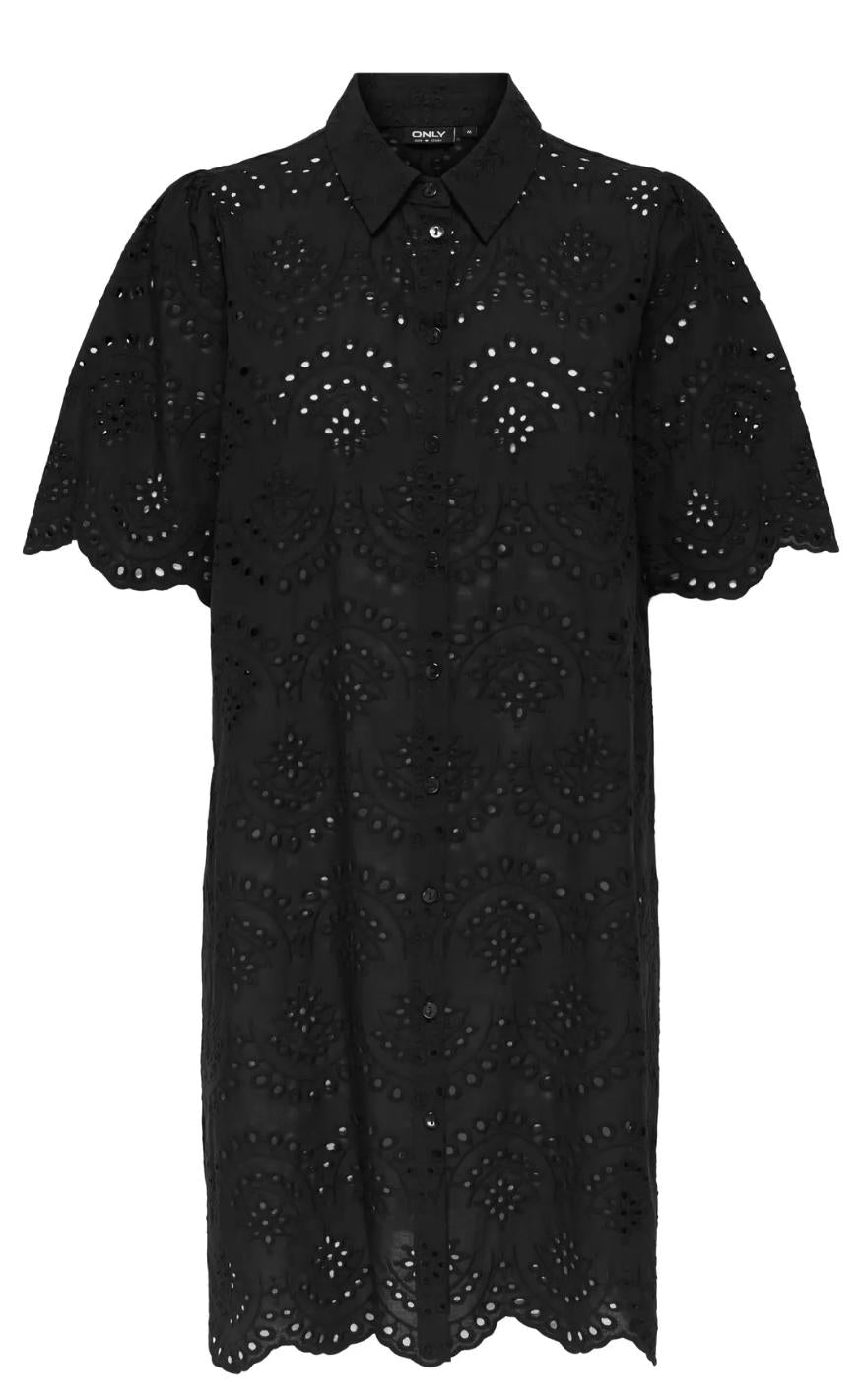 Only Kjole Valais Black